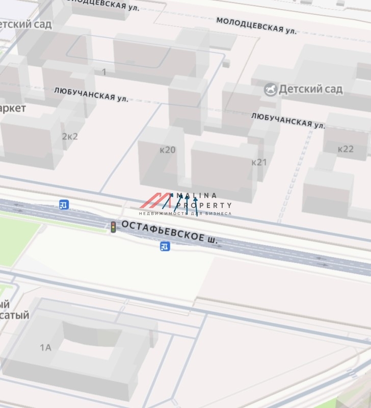 Продажа помещения с арендатором Магнит в ЖК "Остафьево"