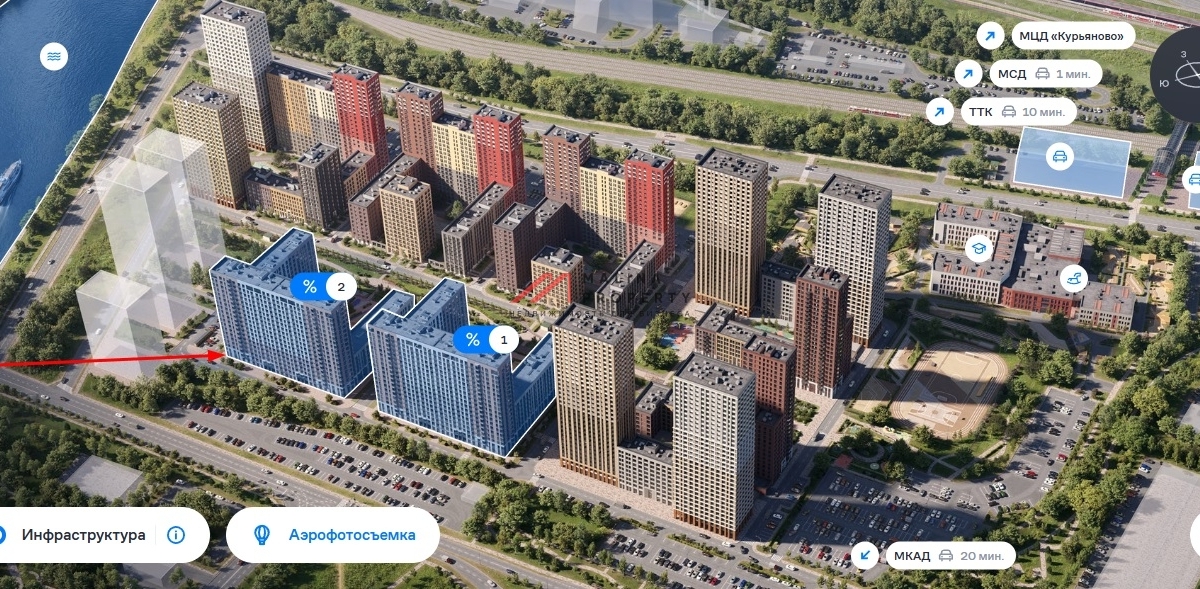 Продажа торгового помещения в ЖК Квартал Домашний