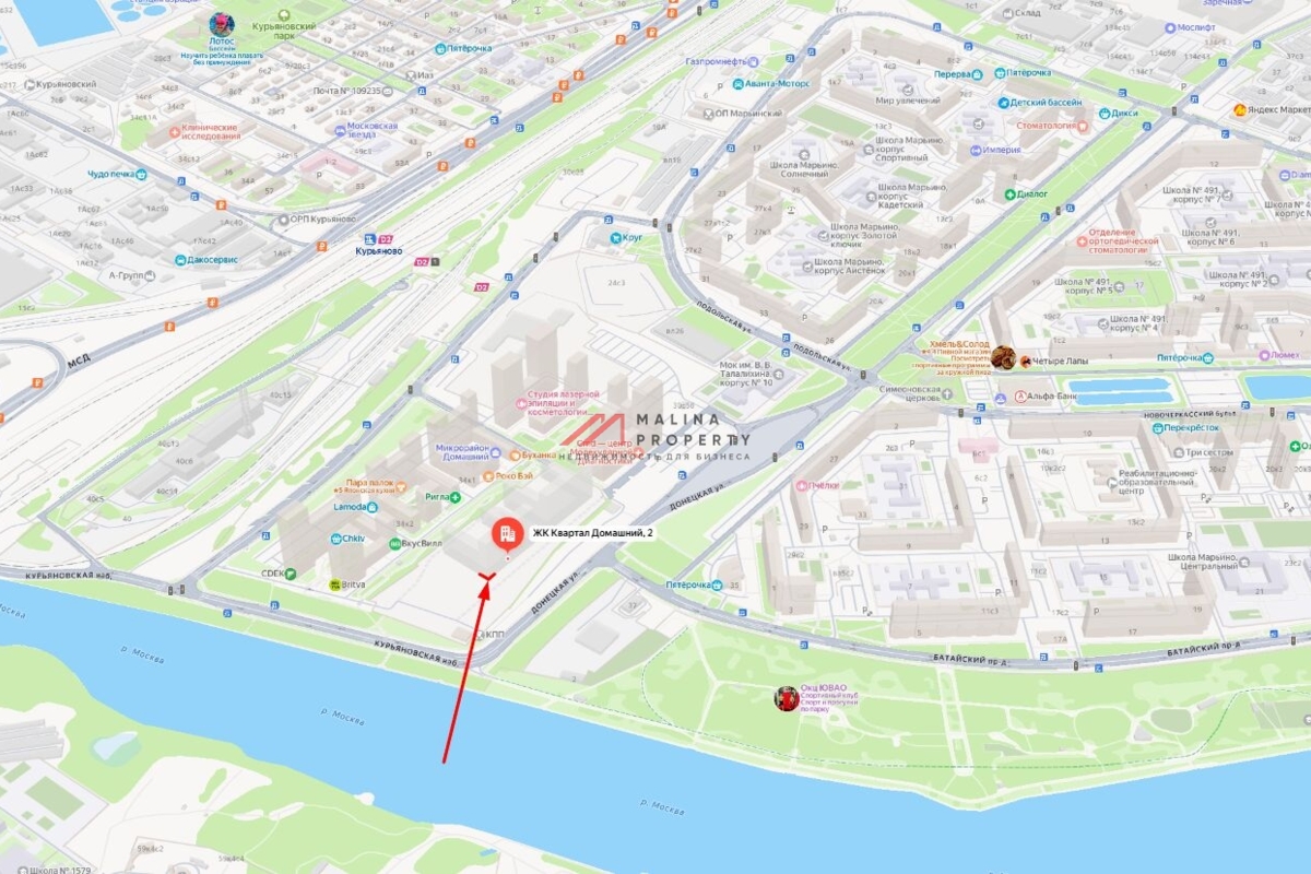 Продажа торгового помещения в ЖК Квартал Домашний