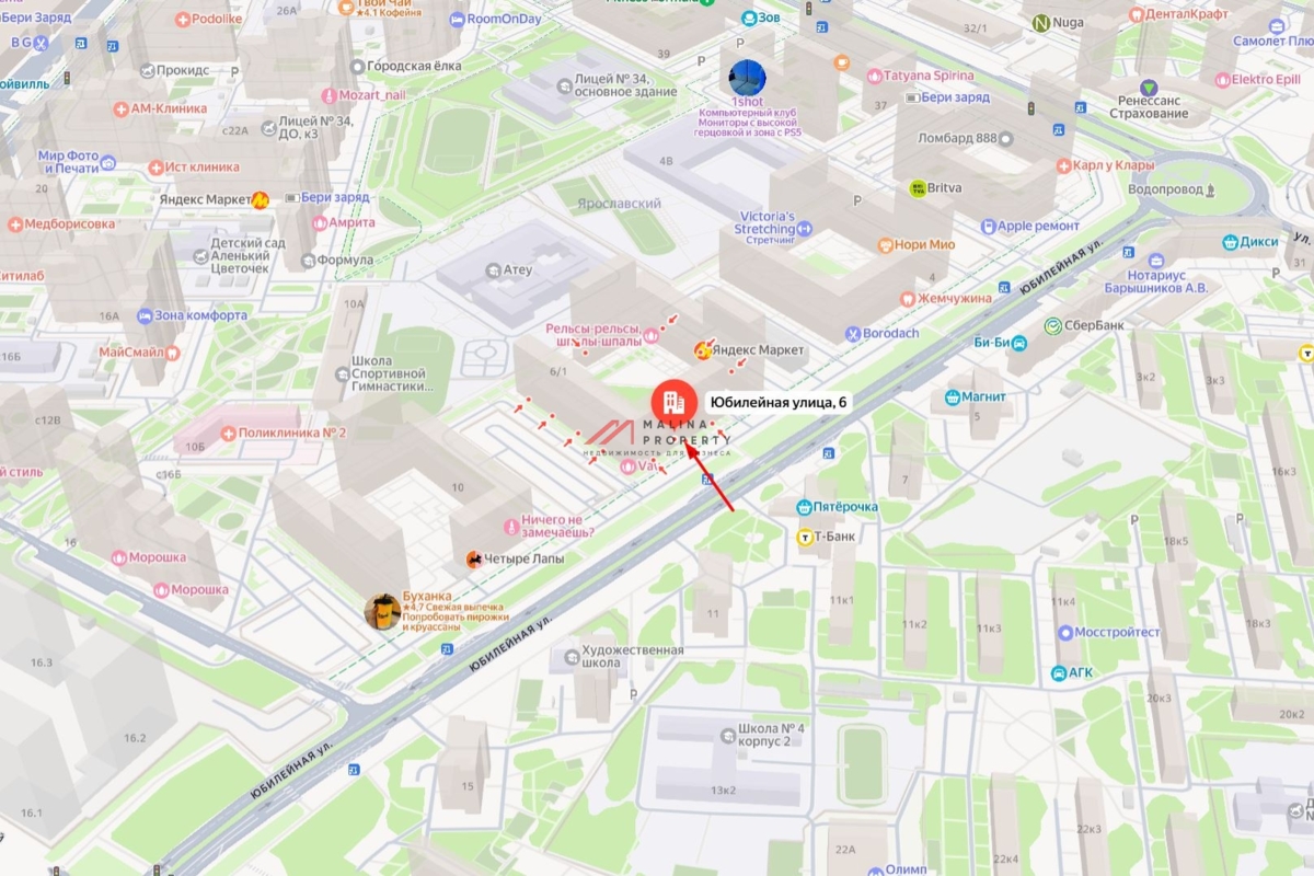 Аренда торгового помещения в ЖК «Ярославский»