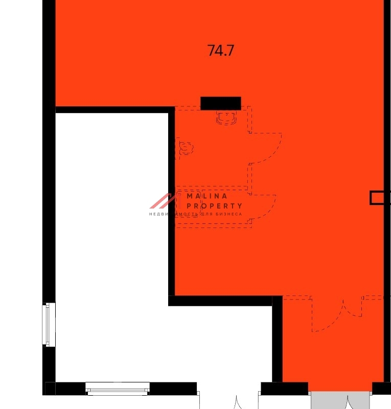 Аренда торгового помещения в ЖК "Амурский Парк"