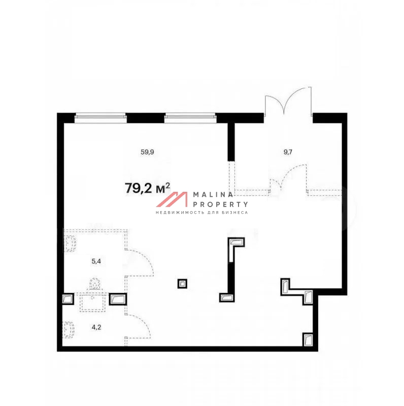 Аренда торгового помещения в ЖК "Бунинские луга" 