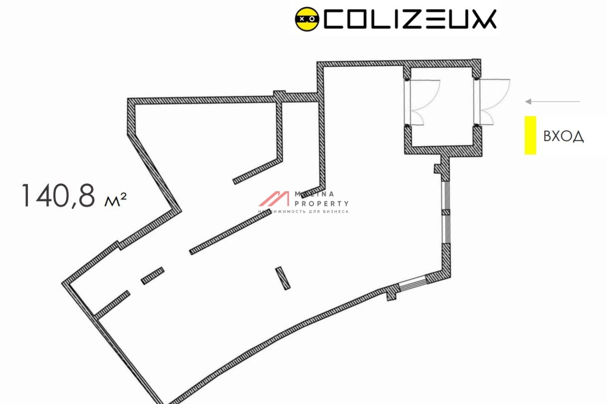 Продажа торгового помещения с арендатором в ЖК "Римский"