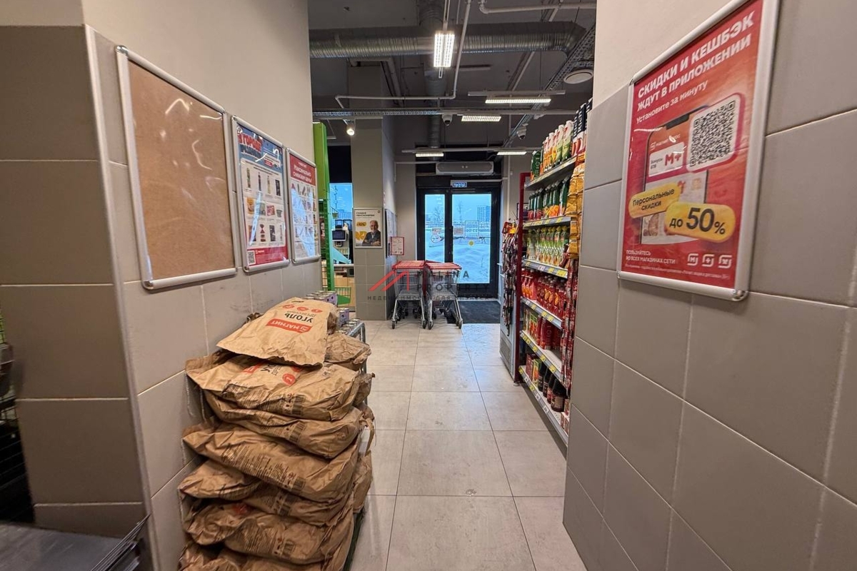 Продажа торгового помещения с магазином Магнит 