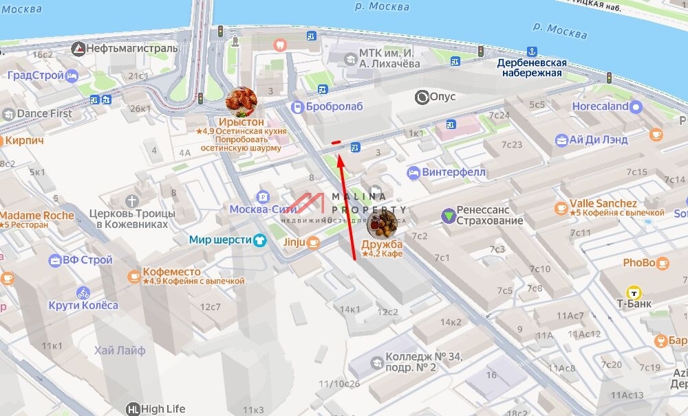 Продажа торгового помещения в БЦ OPUS