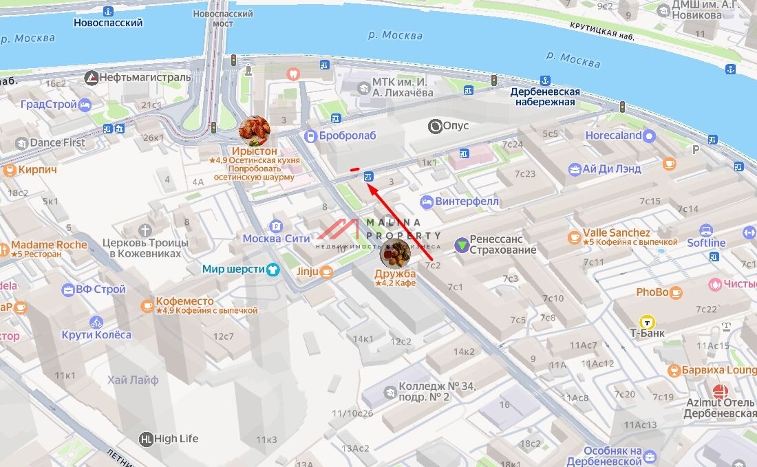 Продажа торгового помещения в БЦ OPUS