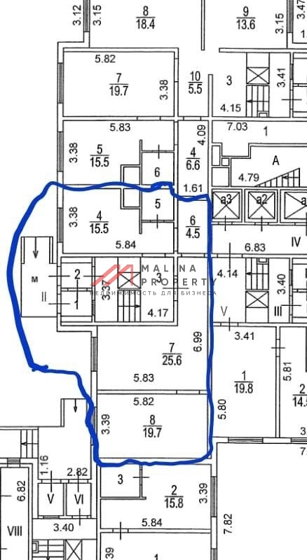 Продажа нежилого помещения в районе м. Пражская