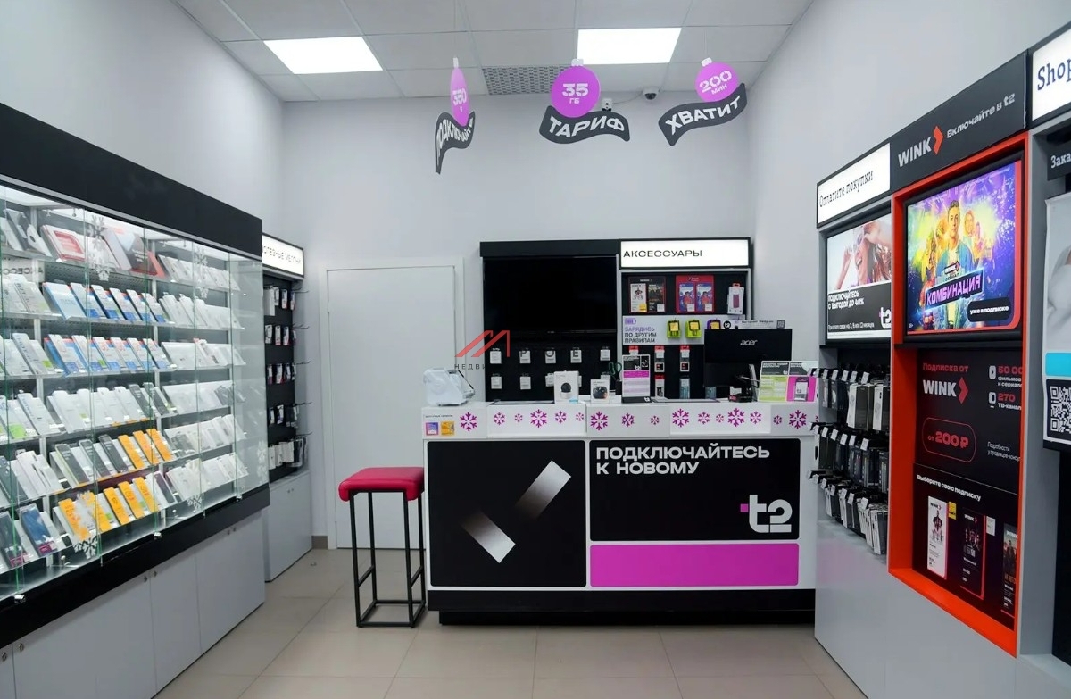 Продажа торгового помещения с салоном связи у метро Орехово 