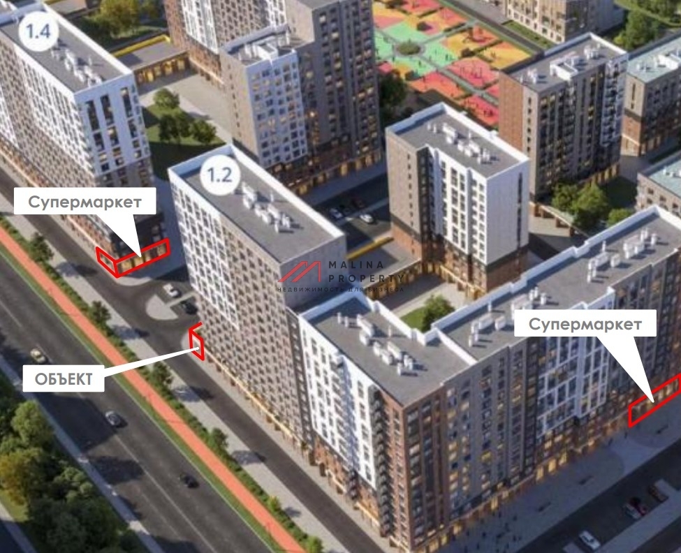 Продажа торгового помещения в 1-ом Химкинском