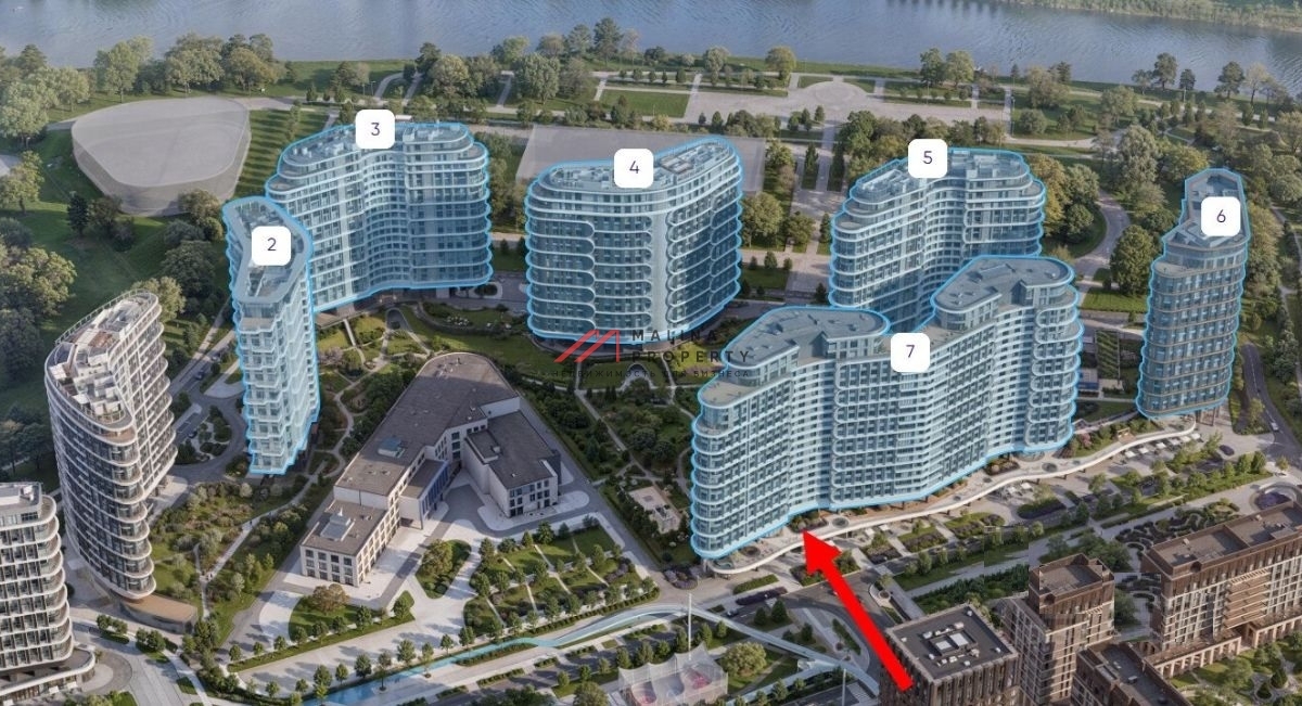 Продажа торгового помещения в ЖК "Остров"