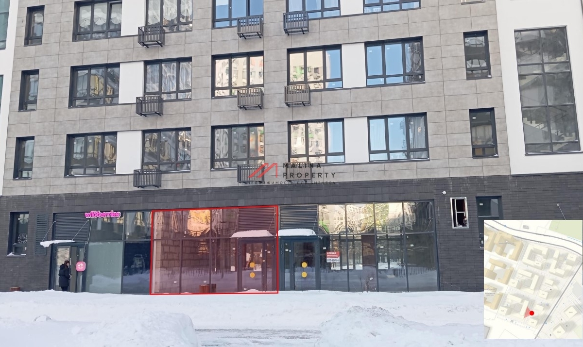 Аренда торгового помещения в ЖК "Бунинские кварталы" 