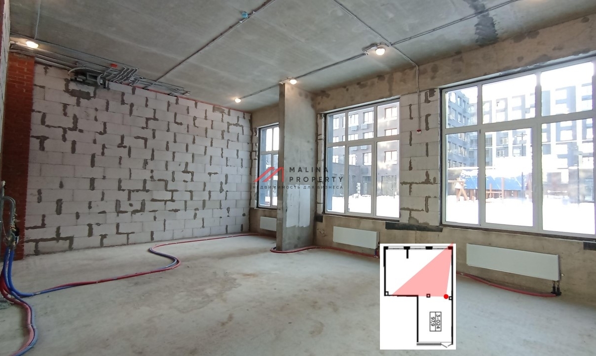 Аренда торгового помещения в ЖК "Бунинские кварталы" 