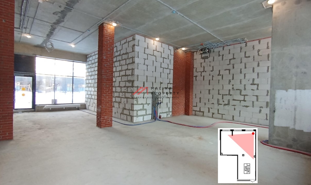 Аренда торгового помещения в ЖК "Бунинские кварталы" 