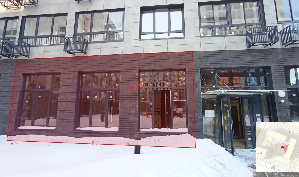 Аренда торгового помещения в ЖК "Бунинские кварталы" 