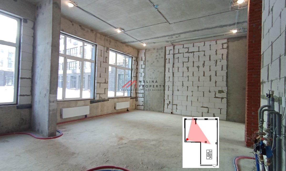 Аренда торгового помещения в ЖК "Бунинские кварталы" 