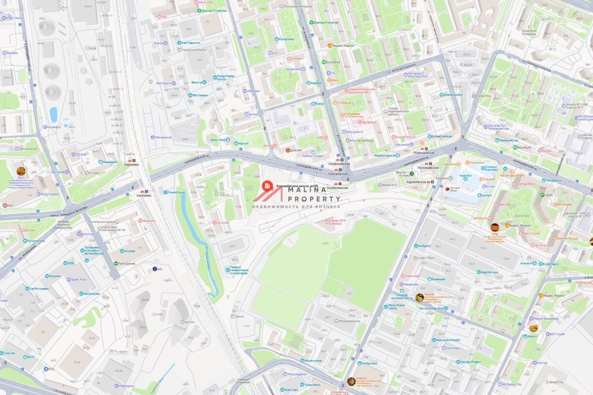 Продажа торгового помещения в БЦ "ASpace Хорошевская"