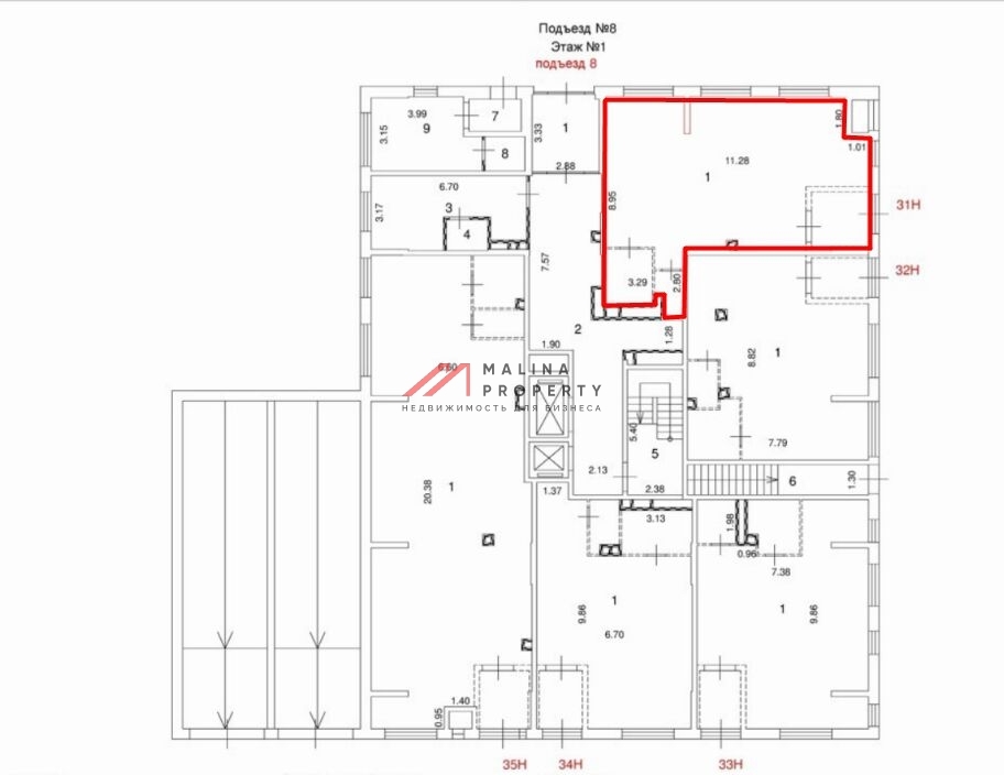 Аренда помещения в жилом комплексе Дзен кварталы