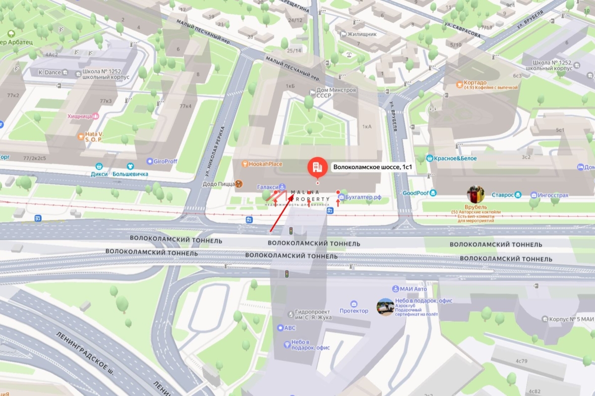 Продажа торгового помещения у м. Сокол