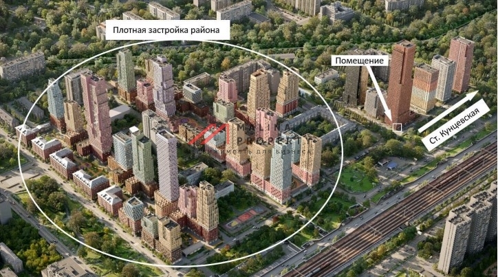 Продажа торгового помещения в ЖК "Среда на Кутузовском"