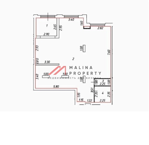 Продажа торгового помещения в ЖК "Римский"