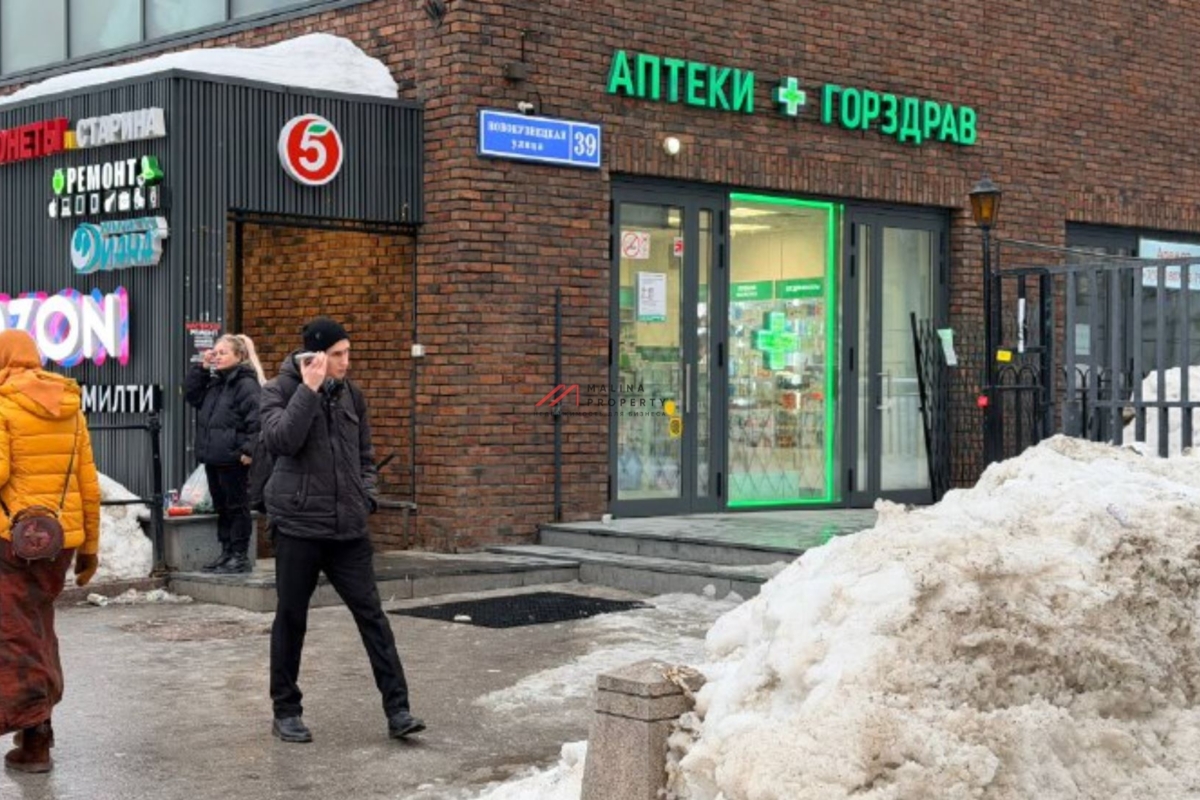 Аренда торгового помещения у метро Павелецкая