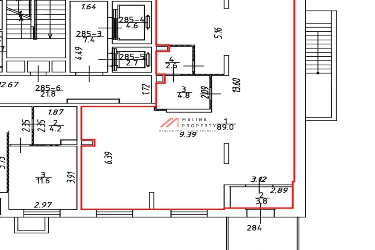 Продажа помещения с арендатором ВинЛаб