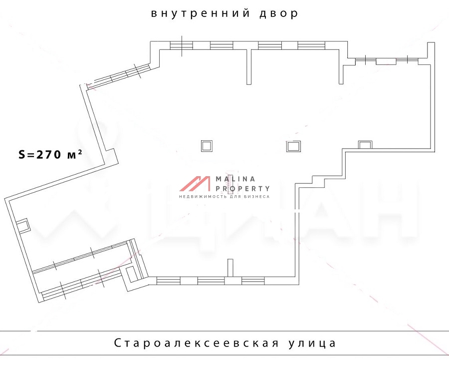 Продажа торгового помещения в апарт-комплексе Nоvа Алексеевская