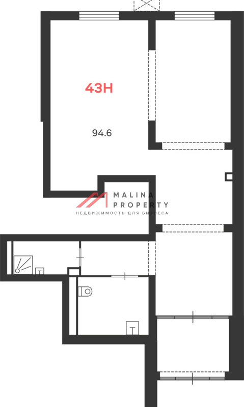 Аренда помещения в новом доме в районе Коптево