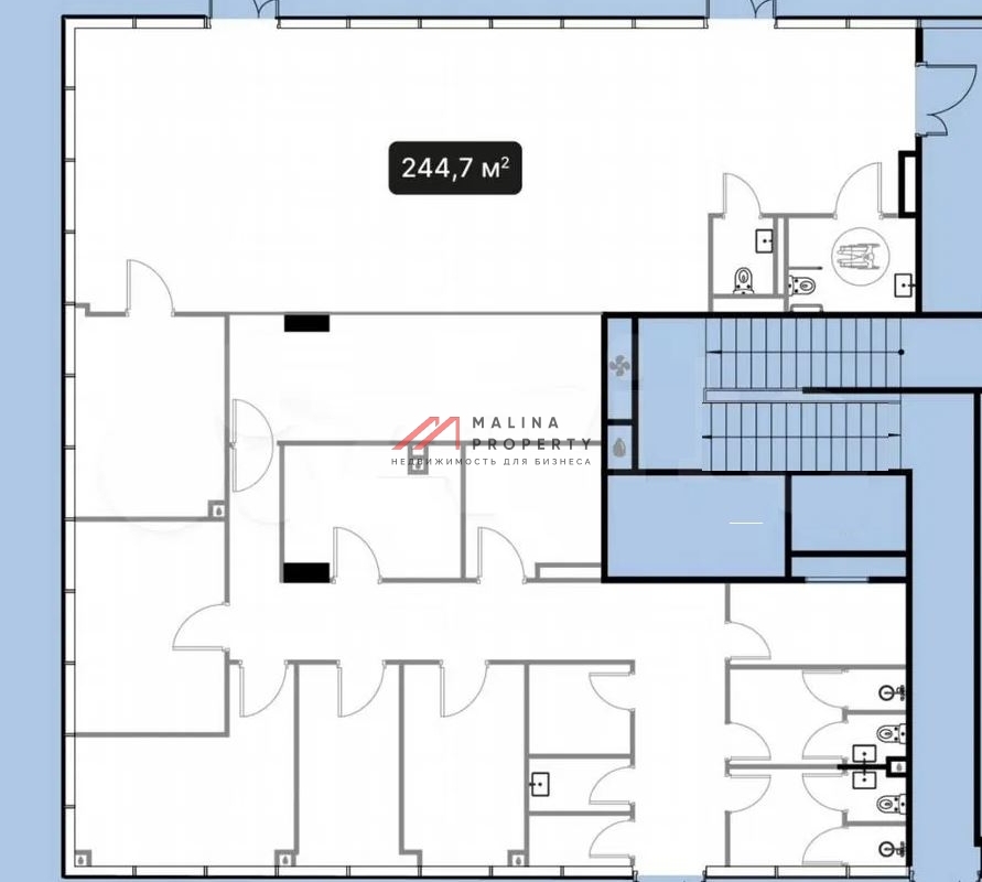 Продажа торгового помещения в Бизнес Центре "QOOB корпус Q"