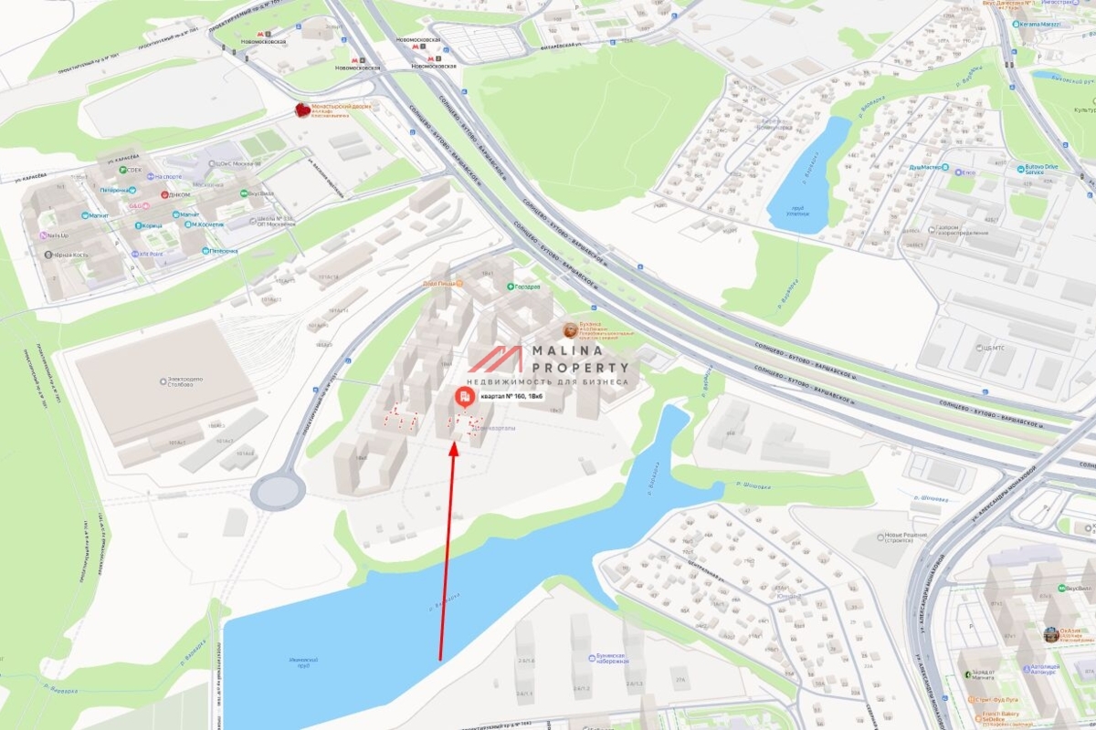 Продажа торгового помещения с арендатором Дикси 