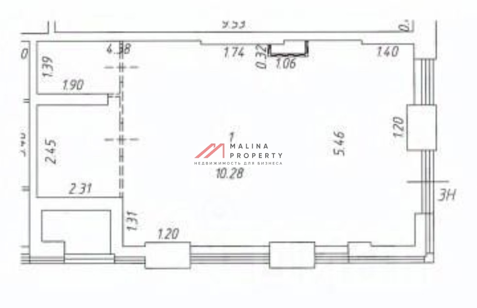 Продажа помещения в жилом комплексе Символ