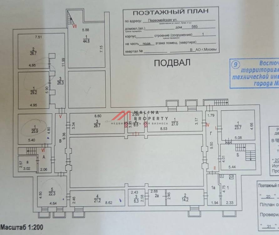 Продажа здания с арендаторами на м. Первомайская
