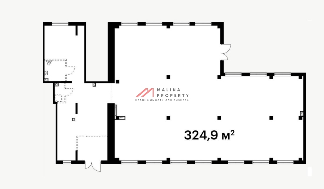 Продажа торгового помещения с арендатором Магнит