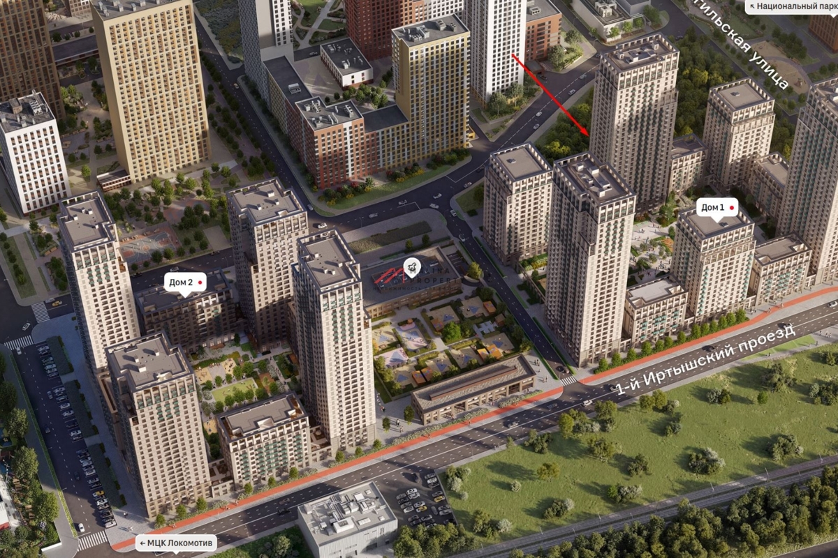 Продажа торгового помещения в ЖК «Квартал Метроном»