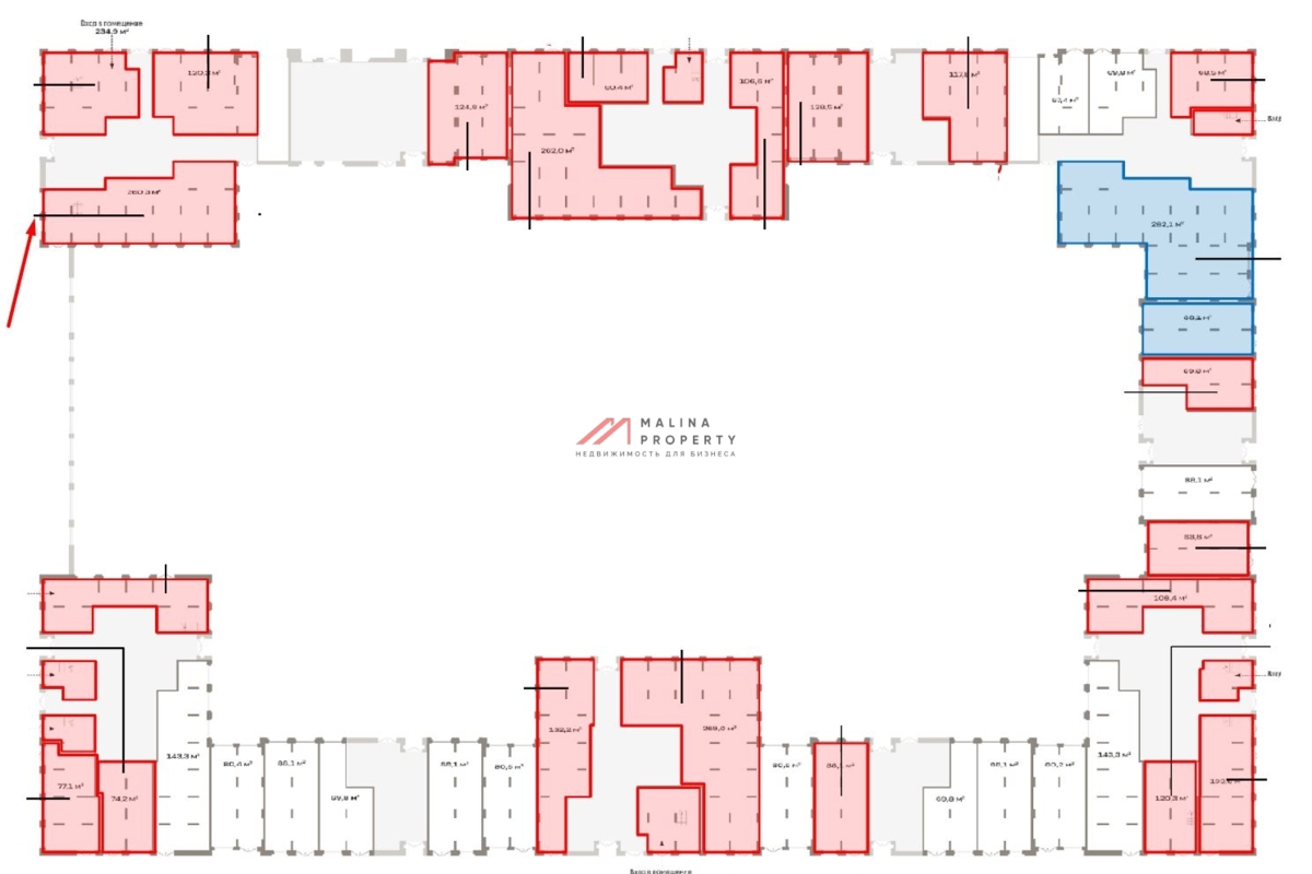 Продажа торгового помещения в ЖК «Квартал Метроном»