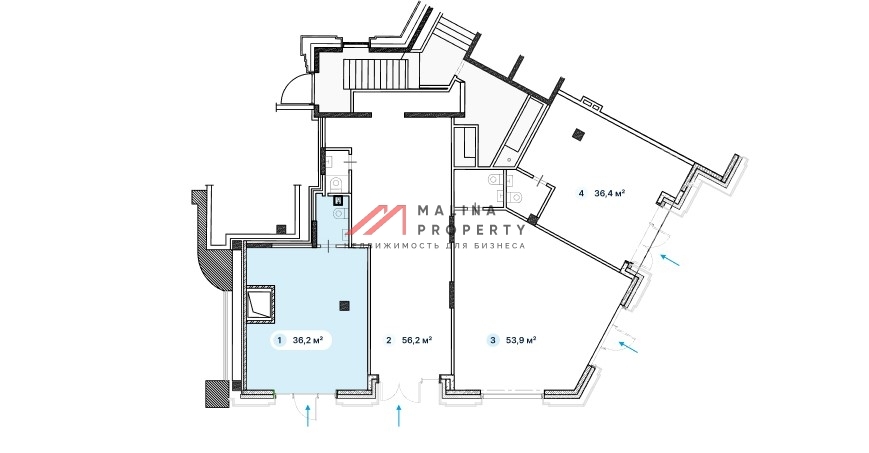 Аренда торгового помещения в комплексе CULT
