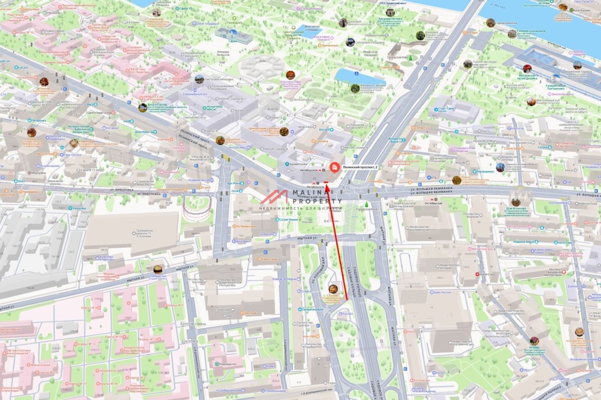 Аренда торгового помещения в комплексе CULT