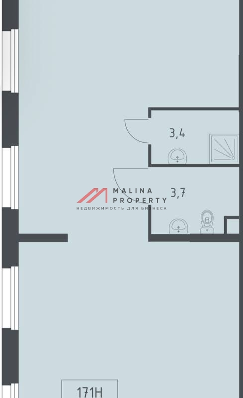 Аренда углового помещения в Эко Бунино