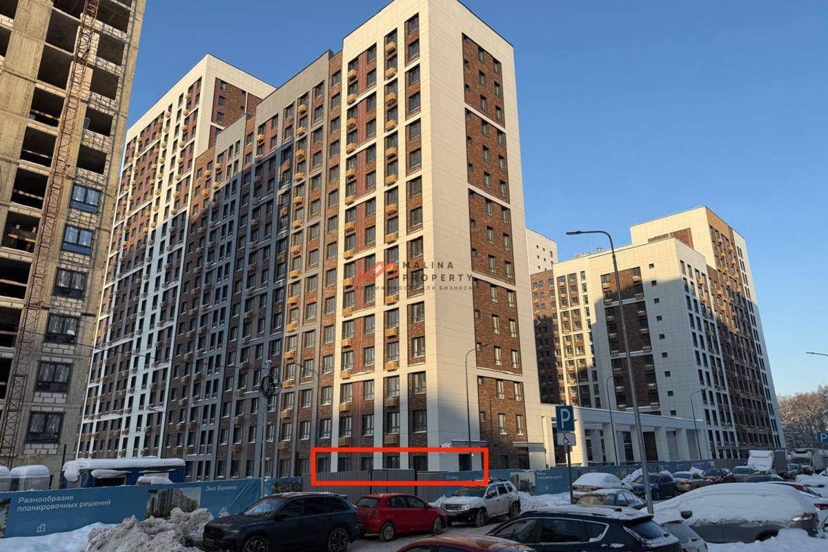 Аренда углового помещения в Эко Бунино