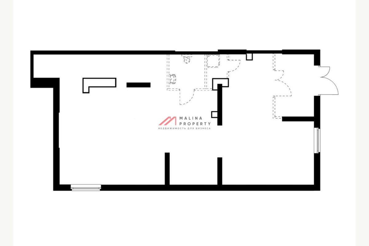 Продажа коммерческого помещения в ЖK "Амуpский паpк"