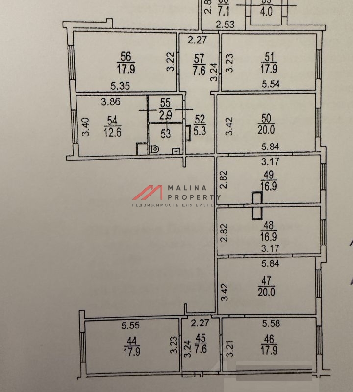 Аренда торгового помещения в районе Марфино 