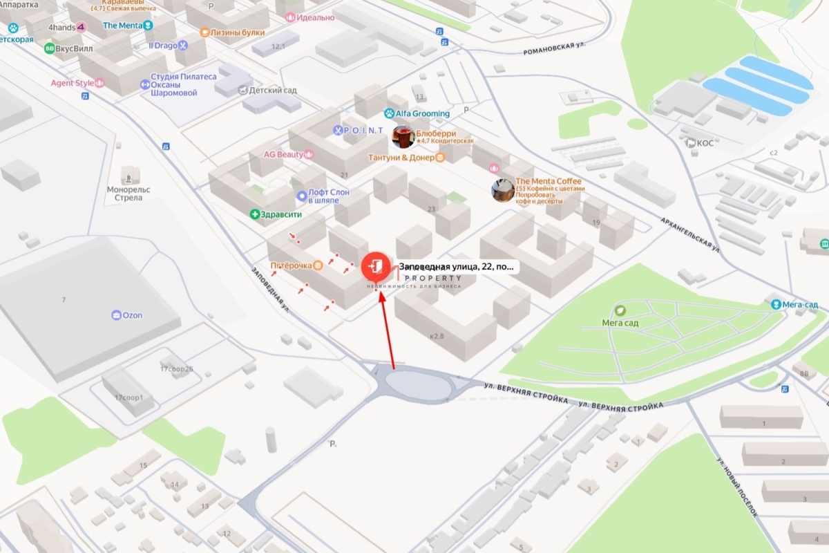 Аренда торгового помещения в ЖК Ильинские луга