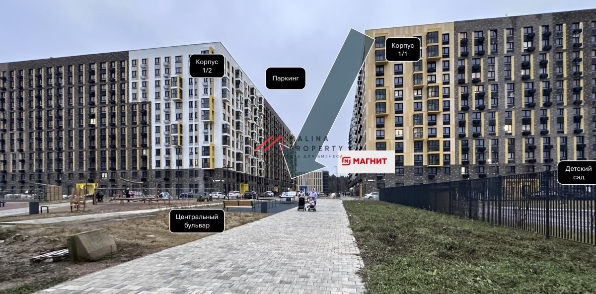 Продажа торгового помещения в ЖК "Пятницкие Луга"