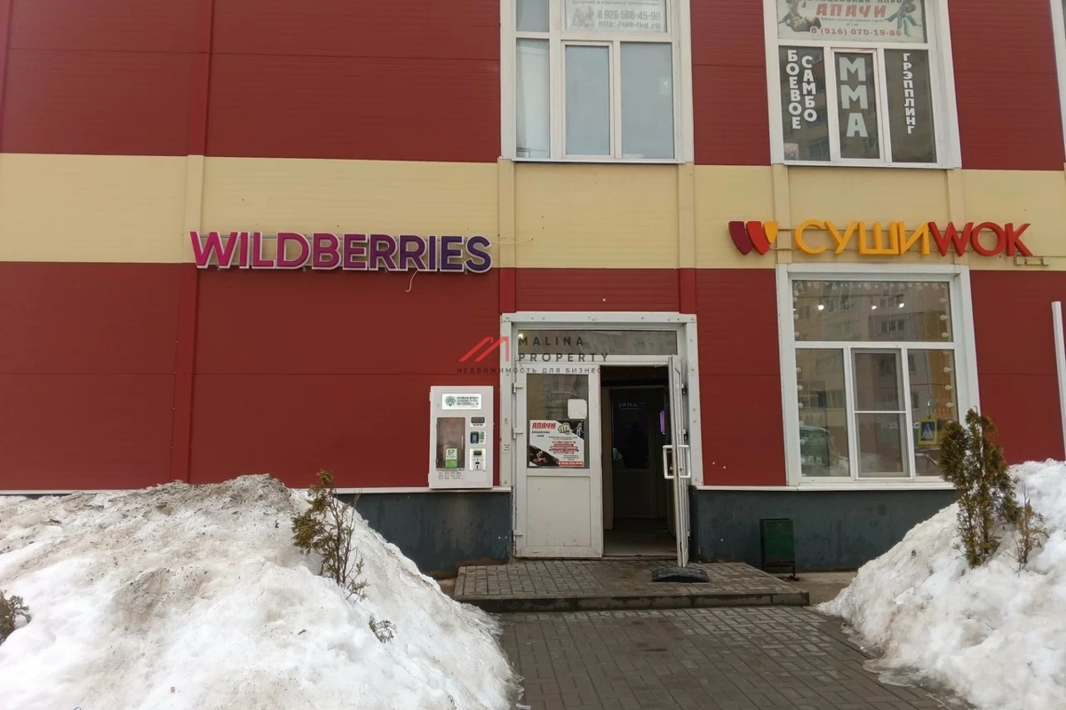 Продажа торгового здания с арендаторами в Люберцах 