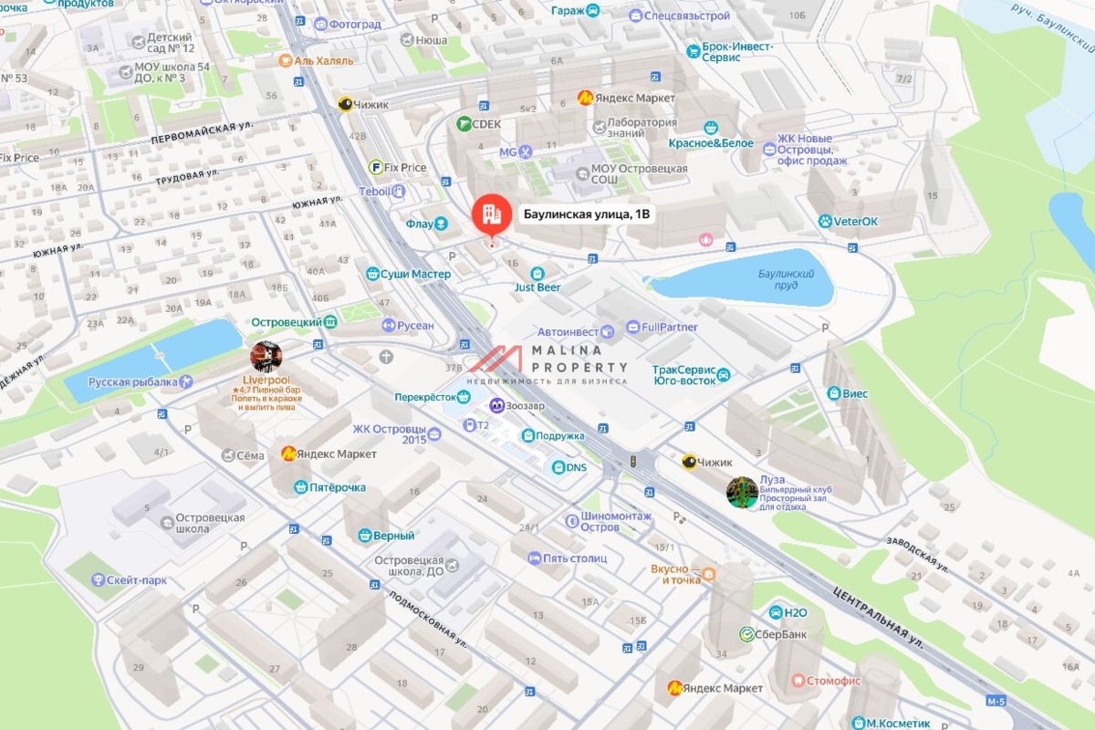 Продажа торгового здания с арендаторами в Люберцах 