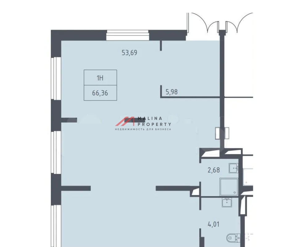 Продажа торгового помещения в ЖК "Новое Внуково" 