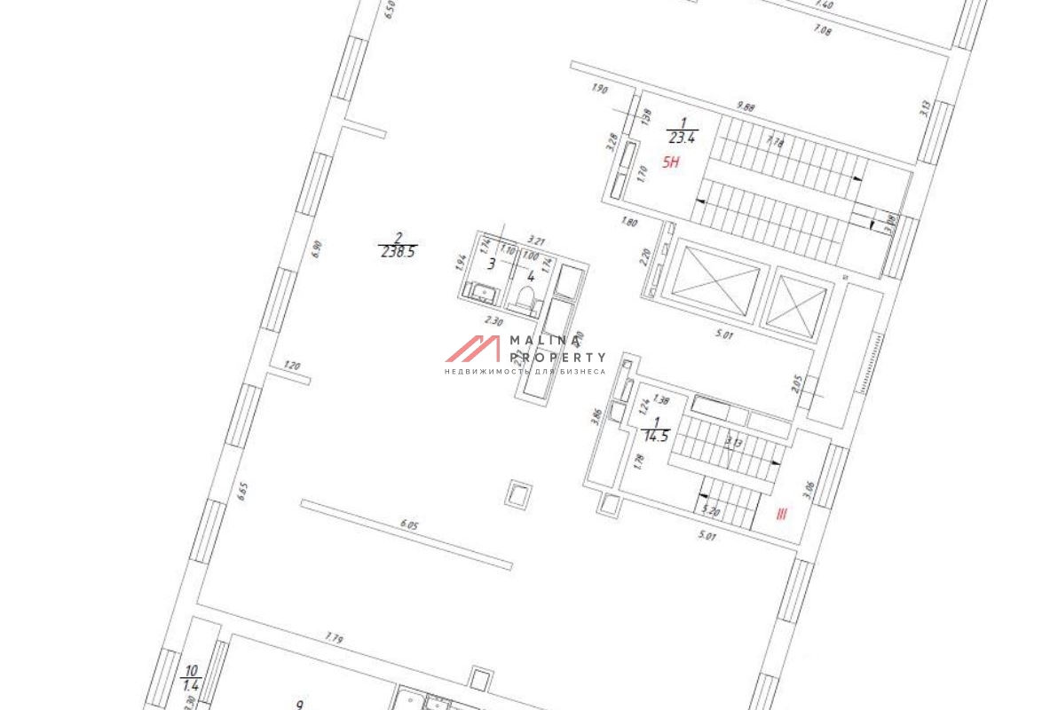 Продажа коммерческого помещения в ЖК «Серебряный фонтан»