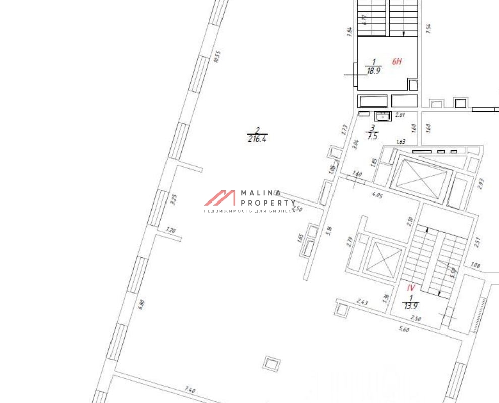Продажа коммерческого помещения в ЖК «Серебряный фонтан»