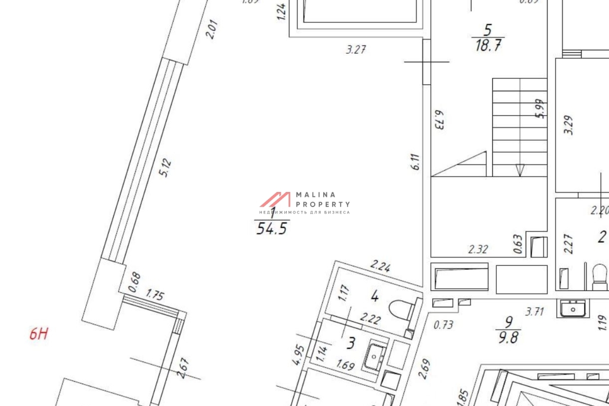 Продажа коммерческого помещения в ЖК «Серебряный фонтан»