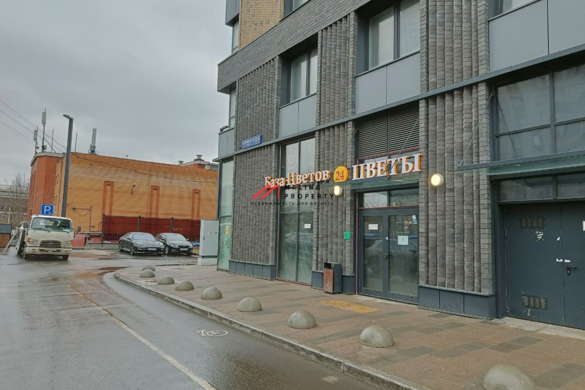 Аренда углового помещения в ЖК "Мой адрес на Клинской" 